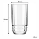 NADIR VENETO LONG DRINK TUMBLER, 350ML