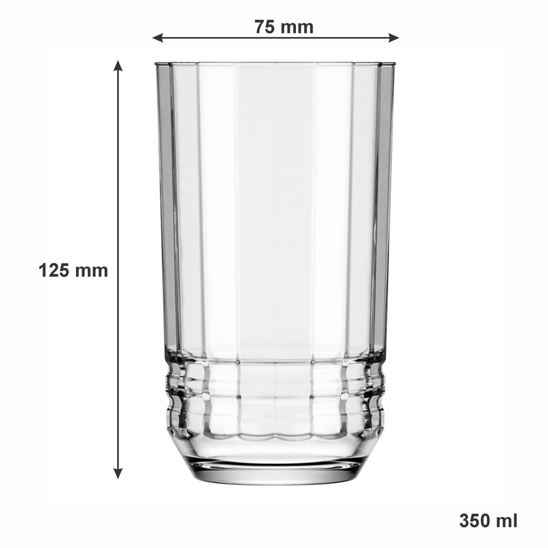 NADIR VENETO LONG DRINK TUMBLER, 350ML