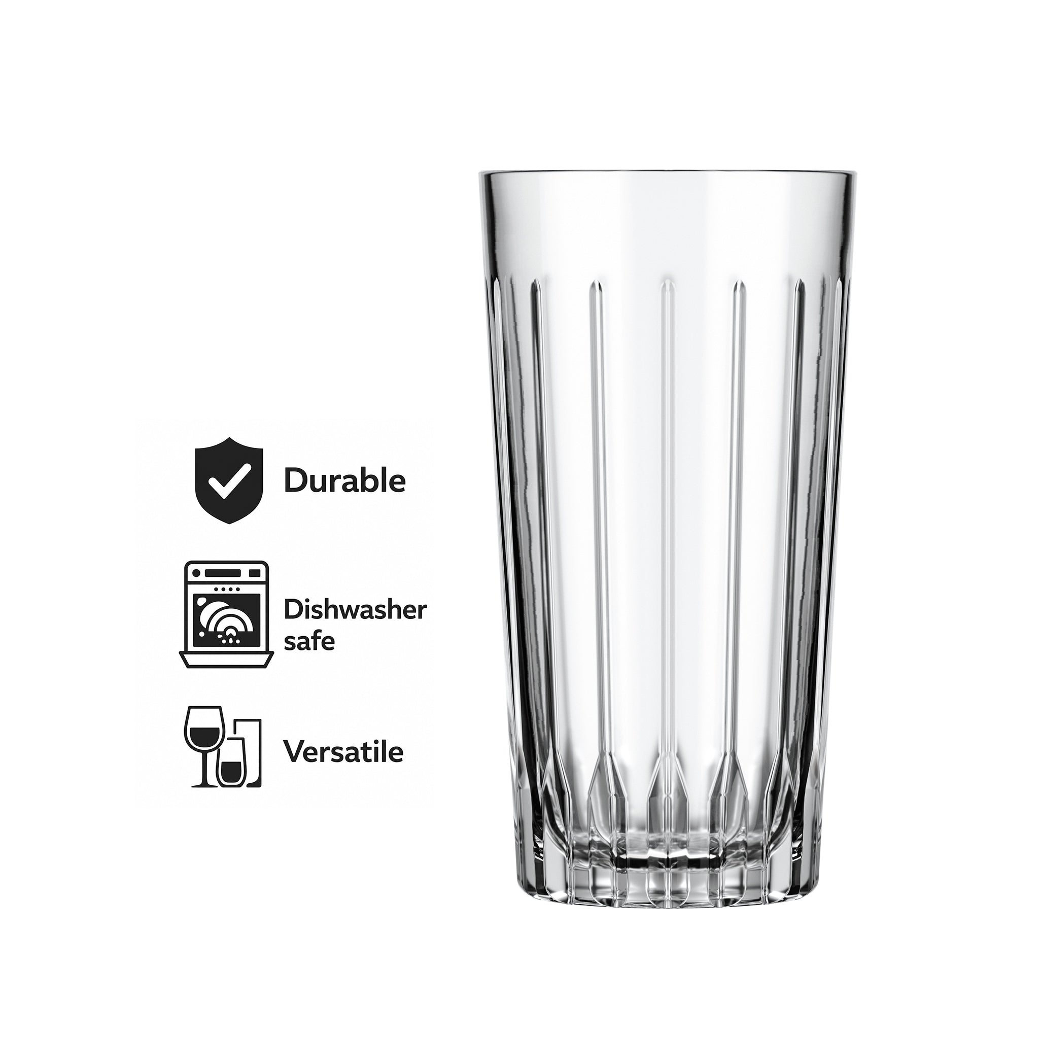 NADIR MADRID LONG DRINK TUMBLER, 395ML