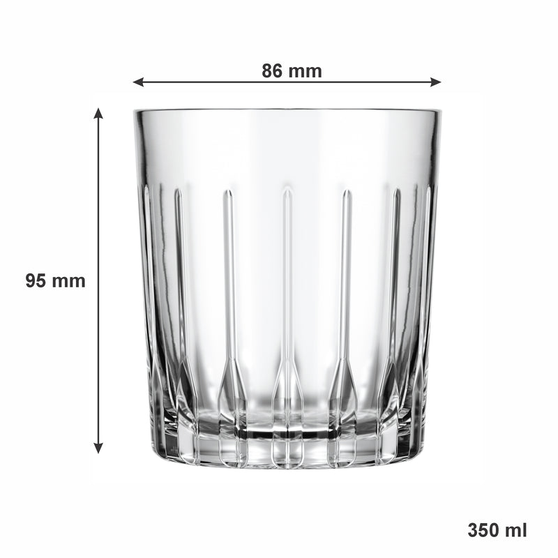NADIR MADRID ROCKS TUMBLER, 350ML