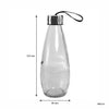 CONSOL DROPLET BOTTLE WITH STRAP LID, 500ML
