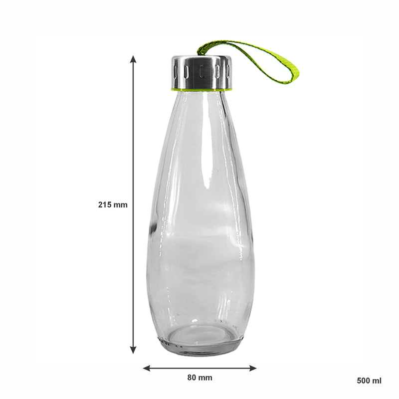 CONSOL DROPLET BOTTLE WITH STRAP LID, 500ML