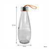 CONSOL DROPLET BOTTLE WITH STRAP LID, 500ML