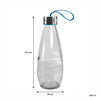 CONSOL DROPLET BOTTLE WITH STRAP LID, 500ML