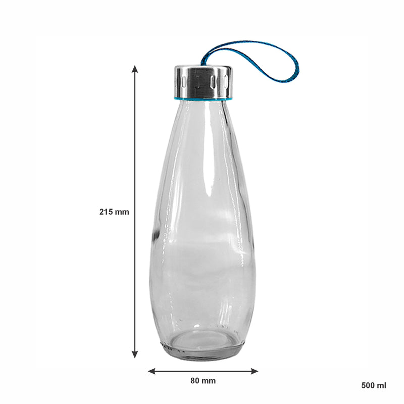 CONSOL DROPLET BOTTLE WITH STRAP LID, 500ML