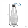 CONSOL DROPLET BOTTLE WITH STRAP LID, 500ML
