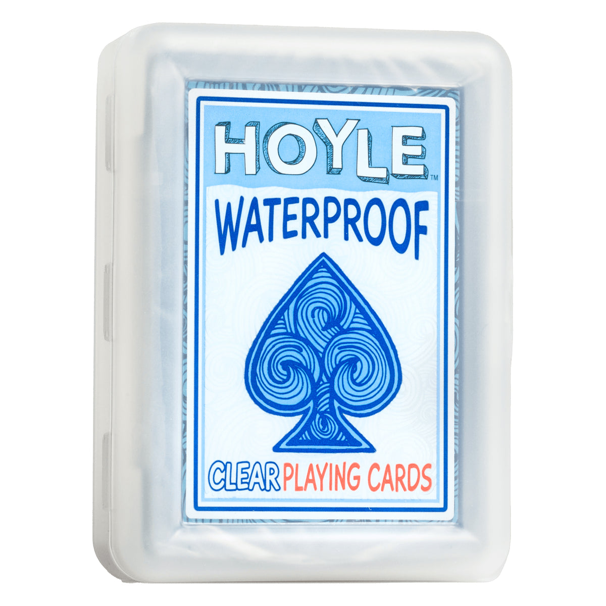 BICYCLE HOYLE CLEAR WATERPROOF PLAYING CARDS 1PK