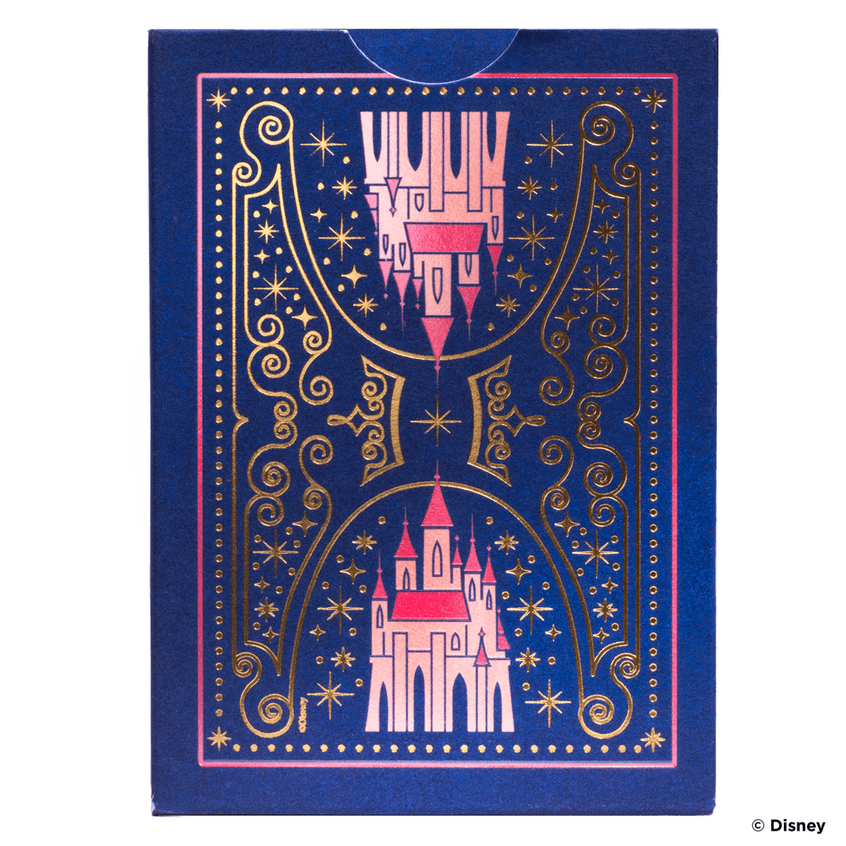 BICYCLE DISNEY PRINCESS PINK & NAVY PLAYING CARDS 2PK