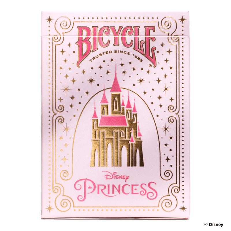 BICYCLE DISNEY PRINCESS PINK & NAVY PLAYING CARDS 2PK