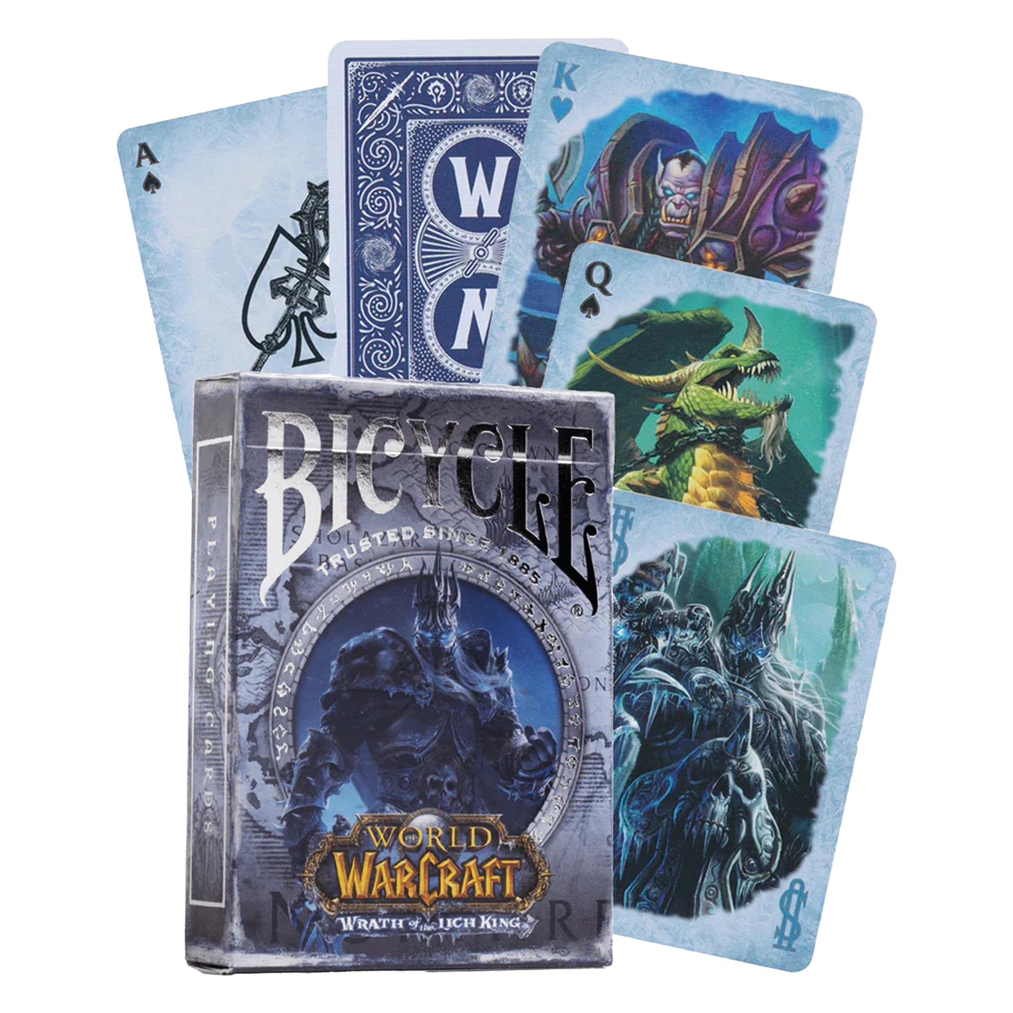 BICYCLE WORLD OF WARCRAFT WOTLK PLAYING CARDS 1PK