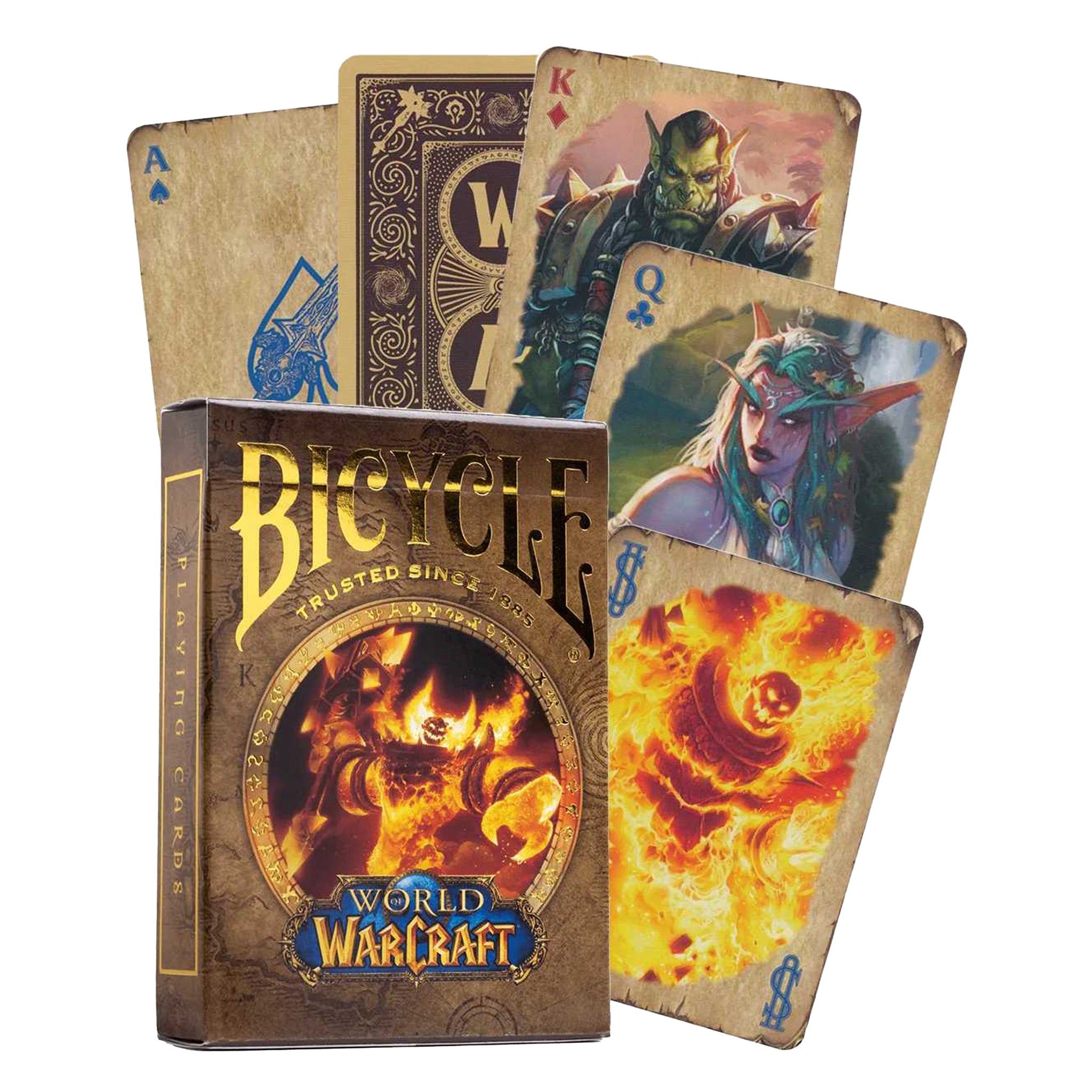 BICYCLE WORLD OF WARCRAFT CLASSIC PLAYING CARDS 1PK