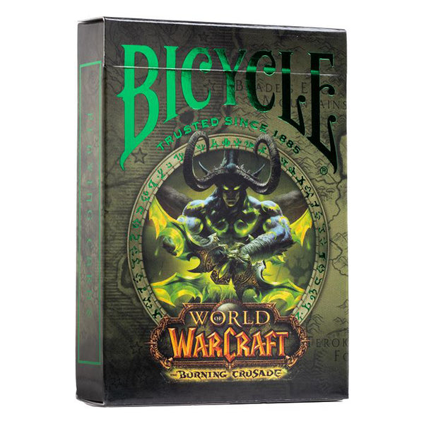 BICYCLE WORLD OF WARCRAFT BURNING CRUSADE PLAYING CARDS 1PK