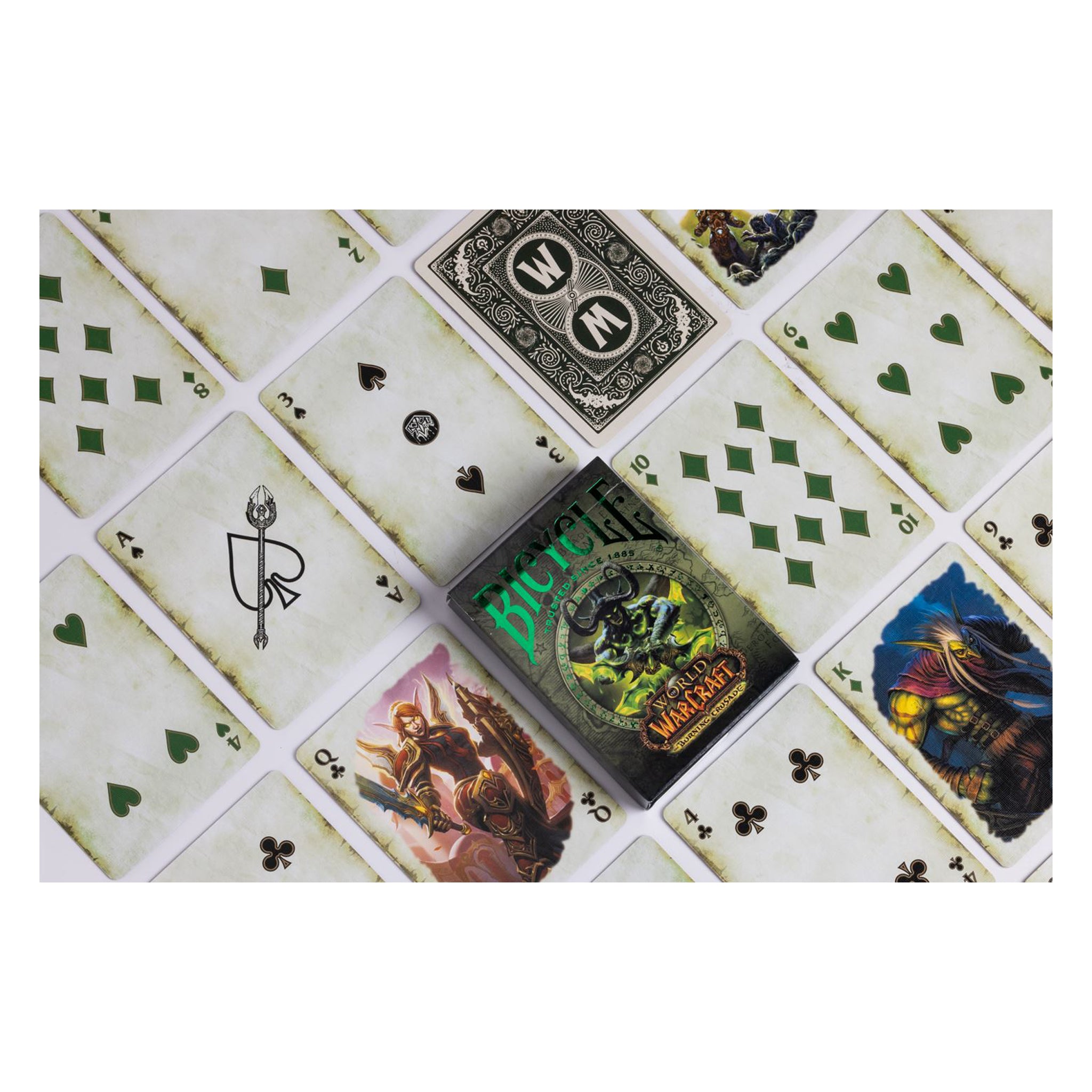 BICYCLE WORLD OF WARCRAFT BURNING CRUSADE PLAYING CARDS 1PK
