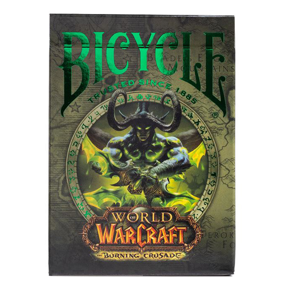 BICYCLE WORLD OF WARCRAFT BURNING CRUSADE PLAYING CARDS 1PK