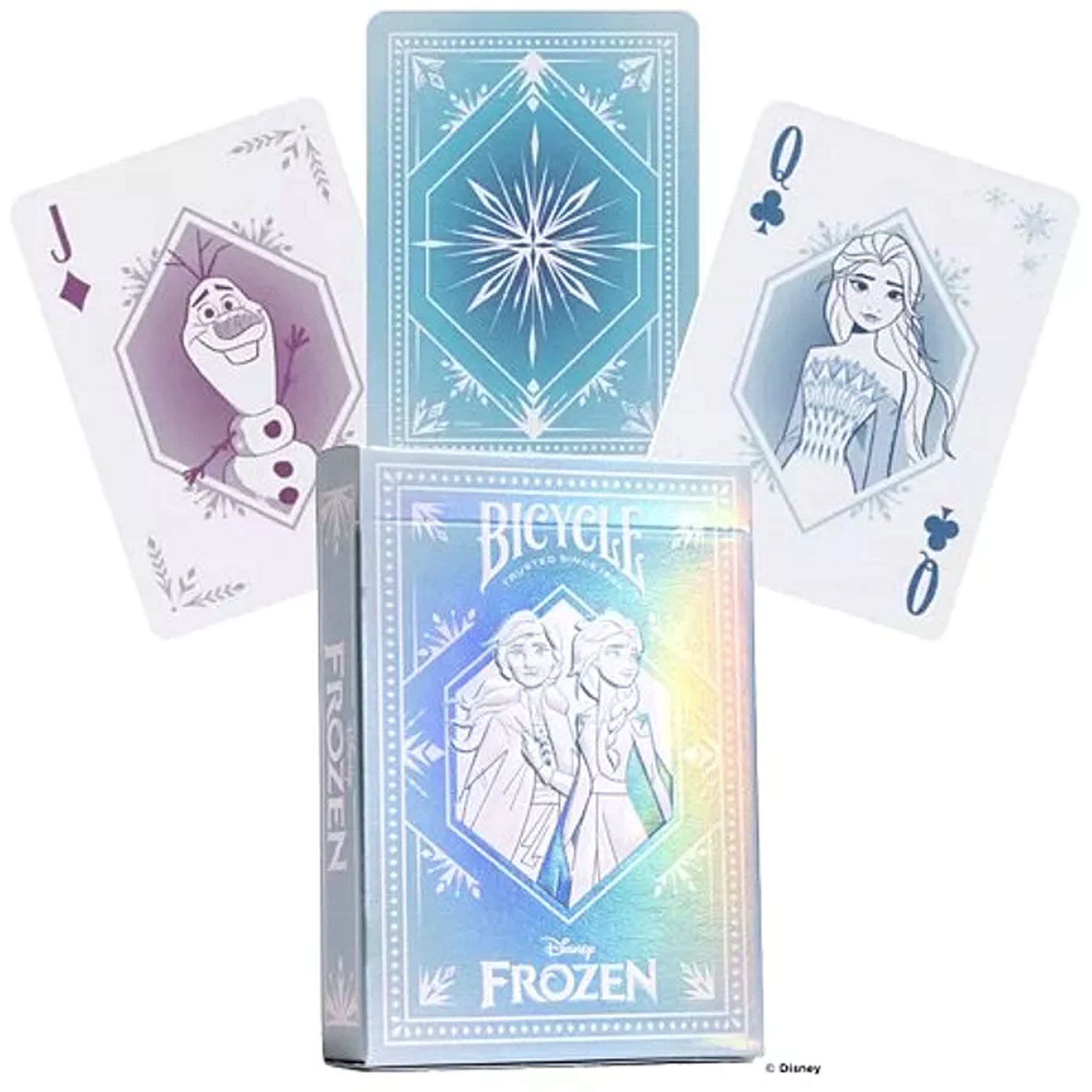 BICYCLE DISNEY FROZEN BLUE PLAYING CARDS 1PK