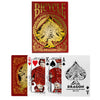 BICYCLE RED DRAGON PLAYING CARDS