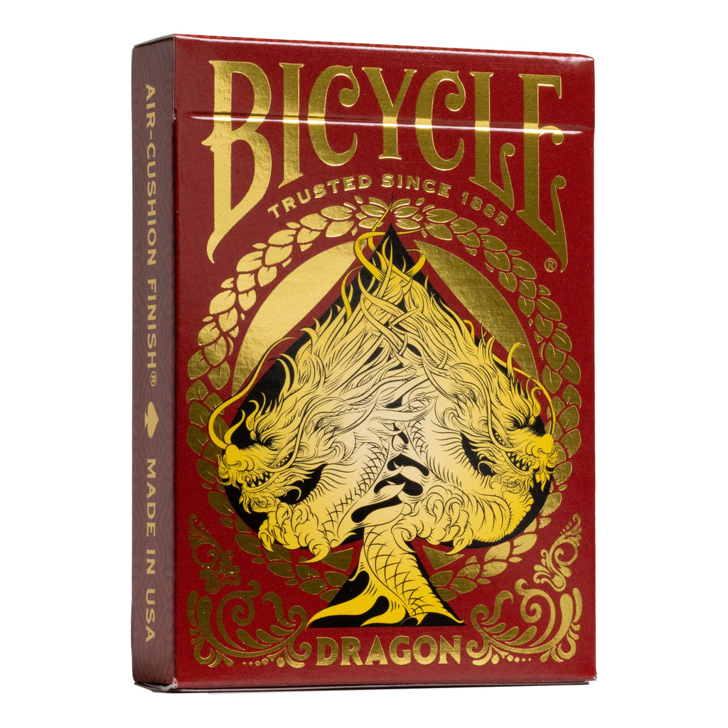 BICYCLE RED DRAGON PLAYING CARDS 1PK