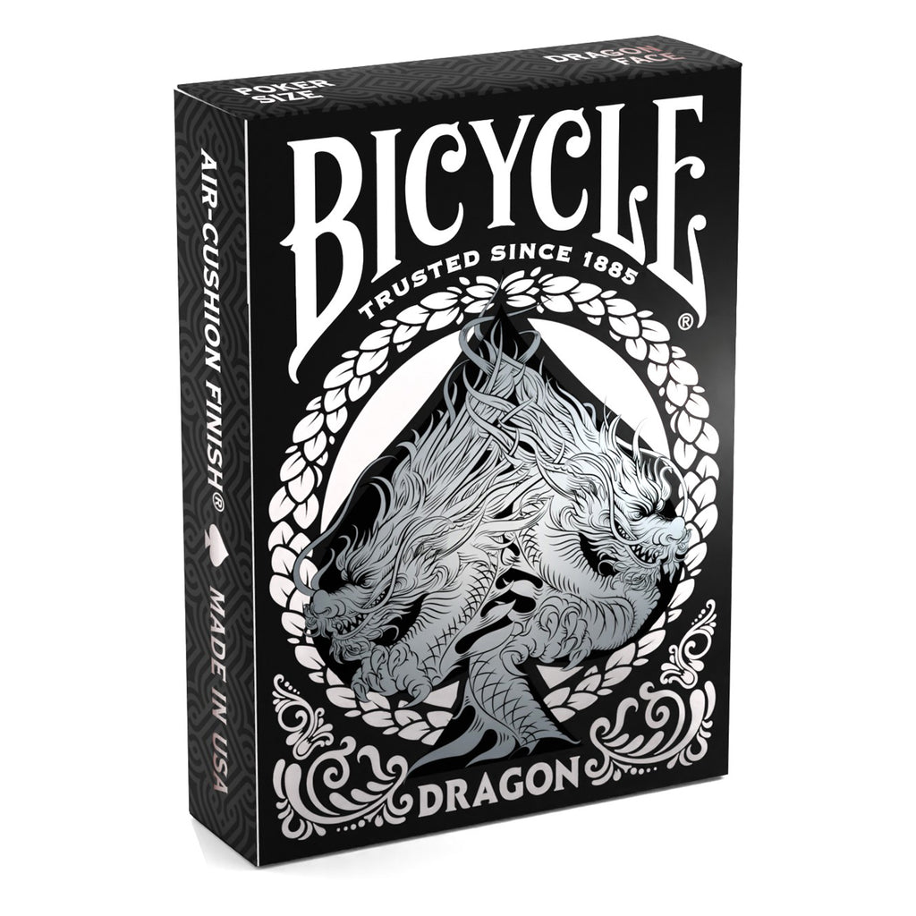 BICYCLE  BLACK DRAGON PLAYING CARDS 1PK