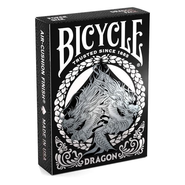 BICYCLE  BLACK DRAGON PLAYING CARDS 1PK