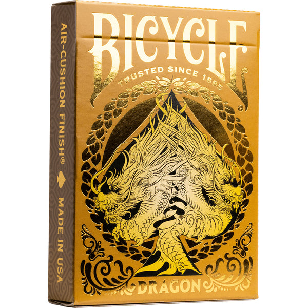 BICYCLE  GOLD DRAGON PLAYING CARDS 1PK