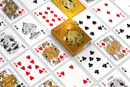 BICYCLE  GOLD DRAGON PLAYING CARDS 1PK