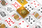 BICYCLE  GOLD DRAGON PLAYING CARDS 1PK