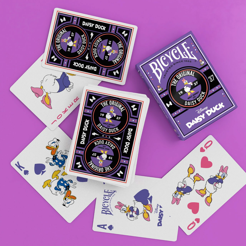 BICYCLE DISNEY DAISY DUCK PLAYING CARDS