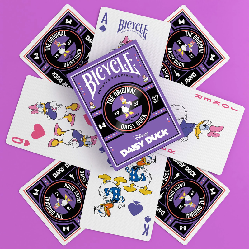 BICYCLE DISNEY DAISY DUCK PLAYING CARDS