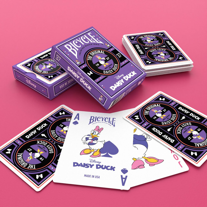 BICYCLE DISNEY DAISY DUCK PLAYING CARDS