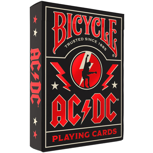 BICYCLE AC/DC PLAYING CARDS