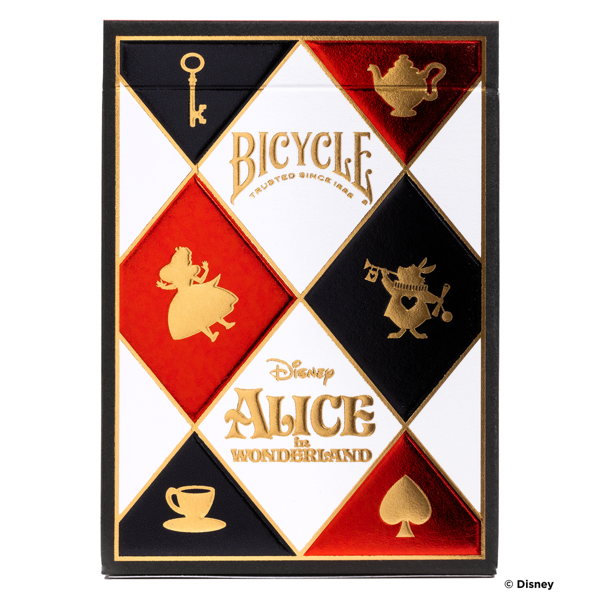BICYCLE DISNEY ALICE IN WONDERLAND PLAYING CARDS
