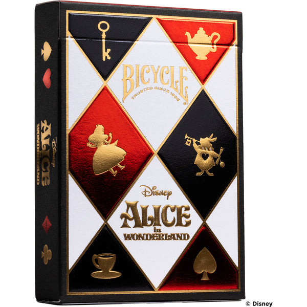 BICYCLE DISNEY ALICE IN WONDERLAND PLAYING CARDS