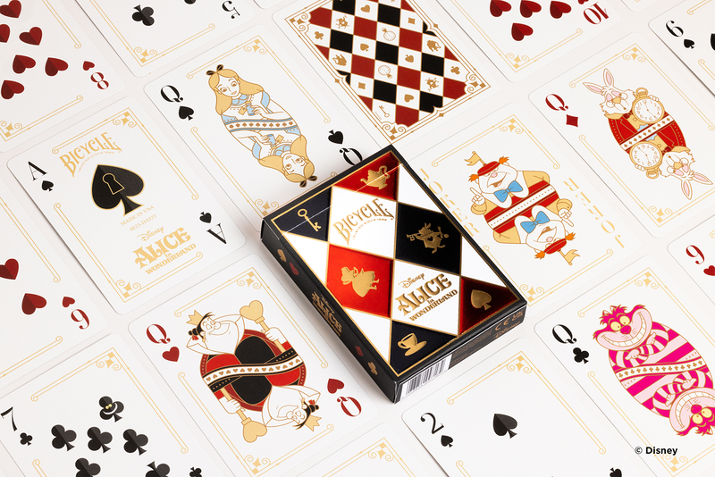 BICYCLE DISNEY ALICE IN WONDERLAND PLAYING CARDS