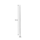 BAR BUTLER PAPER STRAWS WHITE MIXED PACK 3 PLY (6MM) 60PCS