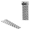 BAR BUTLER PAPER STRAWS BLACK & WHITE MIXED PACK 3 PLY (6MM) 60PCS