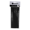 BAR BUTLER PAPER STRAWS BLACK & WHITE MIXED PACK 3 PLY (6MM) 60PCS