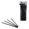 BAR BUTLER PAPER STRAWS BLACK & WHITE MIXED PACK 3 PLY (6MM) 60PCS
