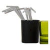 BAR BUTLER STRAWS WHITE WRAPPED, 100 PCS (5MM)