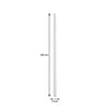 BAR BUTLER WRAPPED WHITE BENDY STRAWS 5MM, 100PK