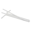 BAR BUTLER STRAWS WHITE WRAPPED, 100 PCS (5MM)