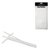 BAR BUTLER STRAWS WRAPPED WHITE 5MM, 100PK