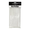 BAR BUTLER WRAPPED WHITE BENDY STRAWS 5MM, 100PK