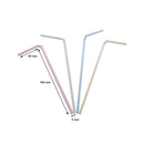 BAR BUTLER STRAWS BENDY CANDY COLOURED, 100 PCS (5MM)