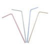 BAR BUTLER STRAWS BENDY CANDY COLOURED 5MM, 100PK - (SUB 73126)