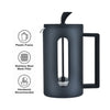 REGENT MILANO COFFEE PLUNGER WITH BLACK PLASTIC FRAME 6 CUP, 600ML