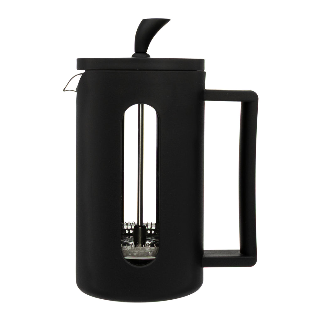 REGENT MILANO COFFEE PLUNGER WITH BLACK PLASTIC FRAME 6 CUP, 600ML
