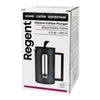 REGENT MILANO COFFEE PLUNGER WITH BLACK PLASTIC FRAME 6 CUP, 600ML