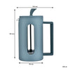 REGENT MILANO COFFEE PLUNGER WITH GREY PLASTIC FRAME 6 CUP, 600ML