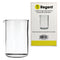 REGENT COFFEE PLUNGER REPLACEMENT GLASS BOROSILICATE, (600ML) FOR 21834, 28191, 28192, 28193, 28194