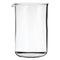 REGENT COFFEE PLUNGER REPLACEMENT GLASS BOROSILICATE, (600ML) FOR 21834, 28191, 28192, 28193, 28194